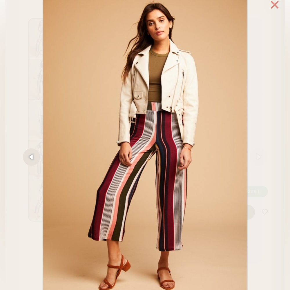 FLYNN SKYE - On Vacation Wes Pants Stripped - Sized L